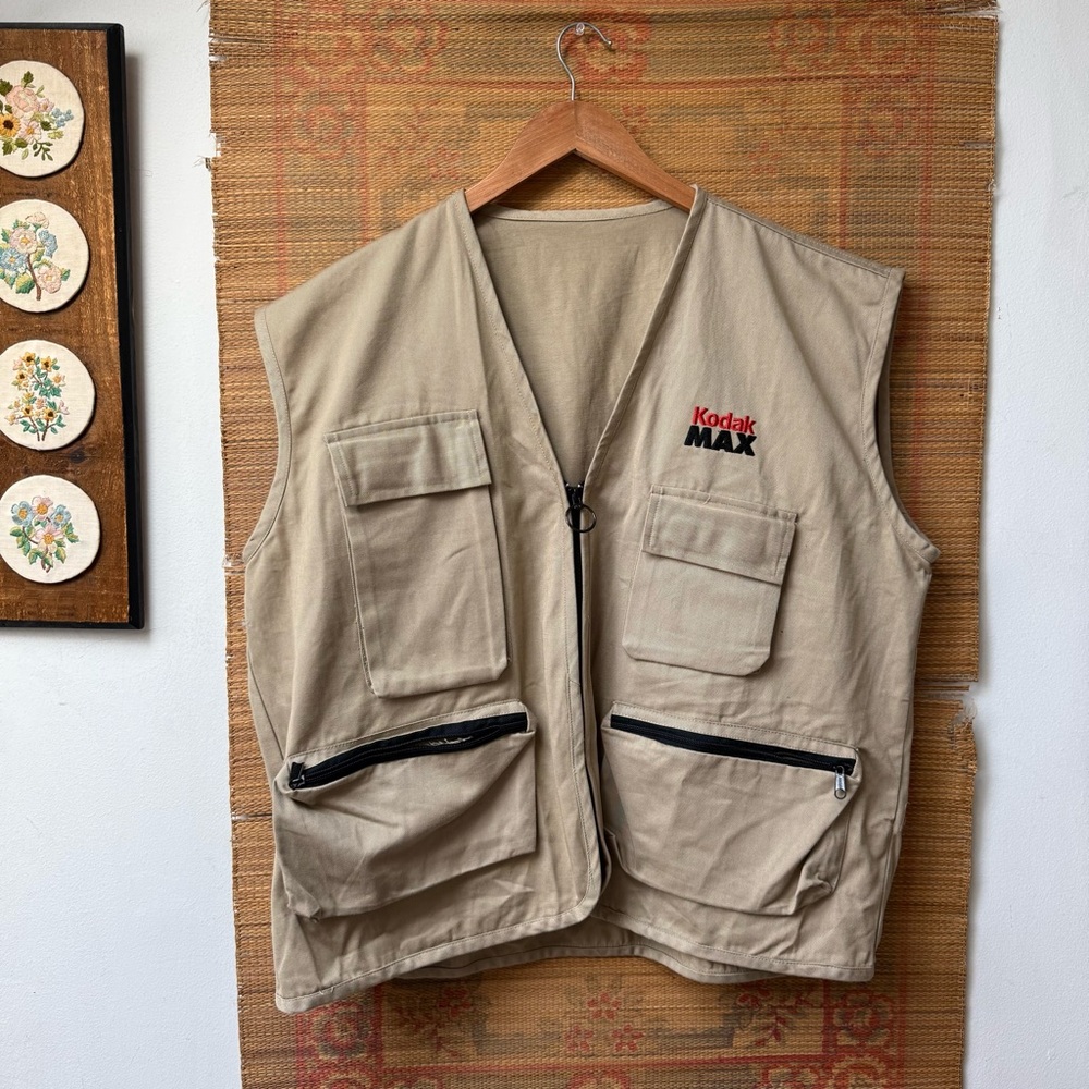 Kodak Max Vintage Photographer Utility Vest